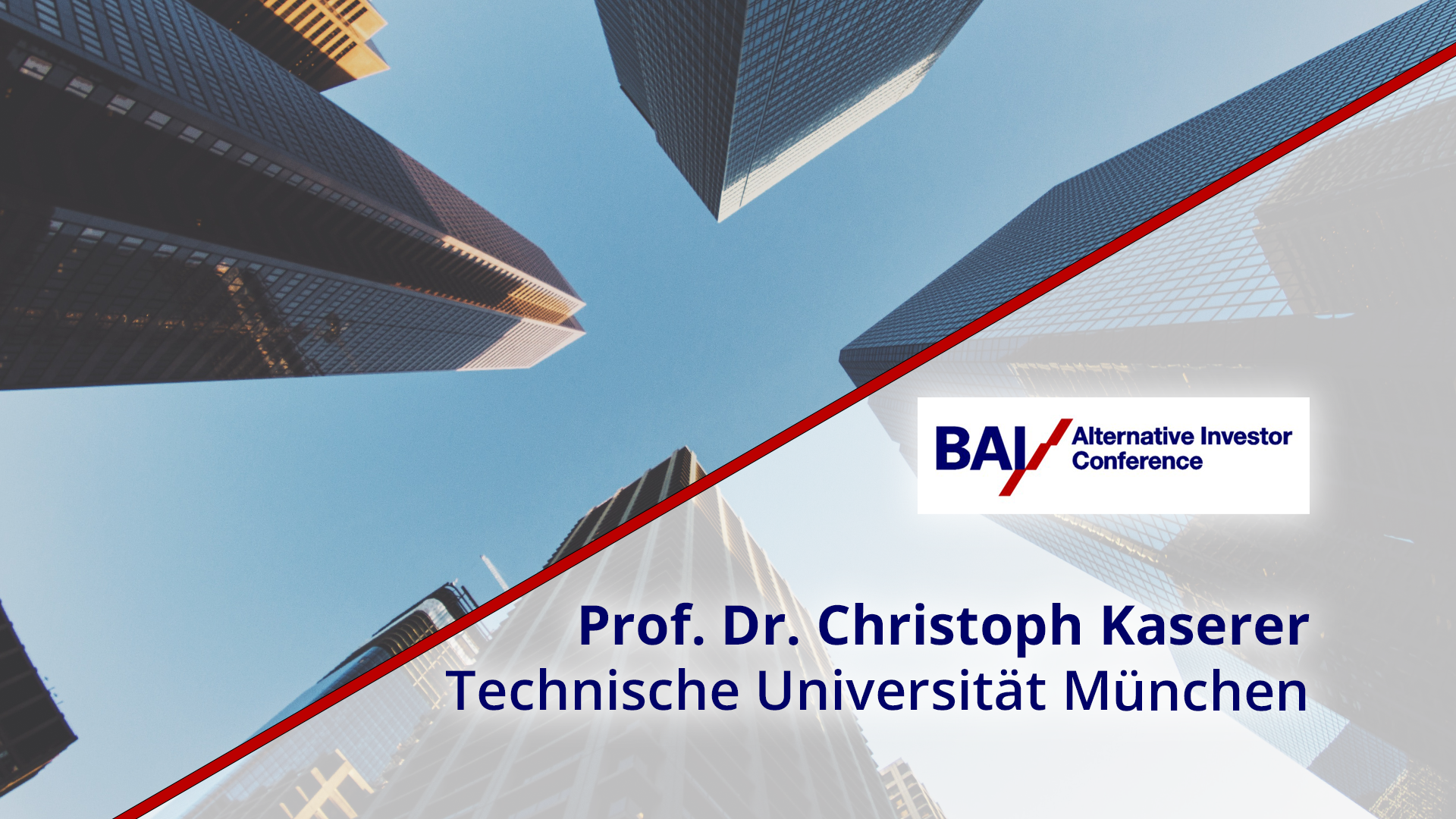 Read more about the article BAI/AIC 2018 – Prof. Dr. Christoph Kaserer – Technische Universität München