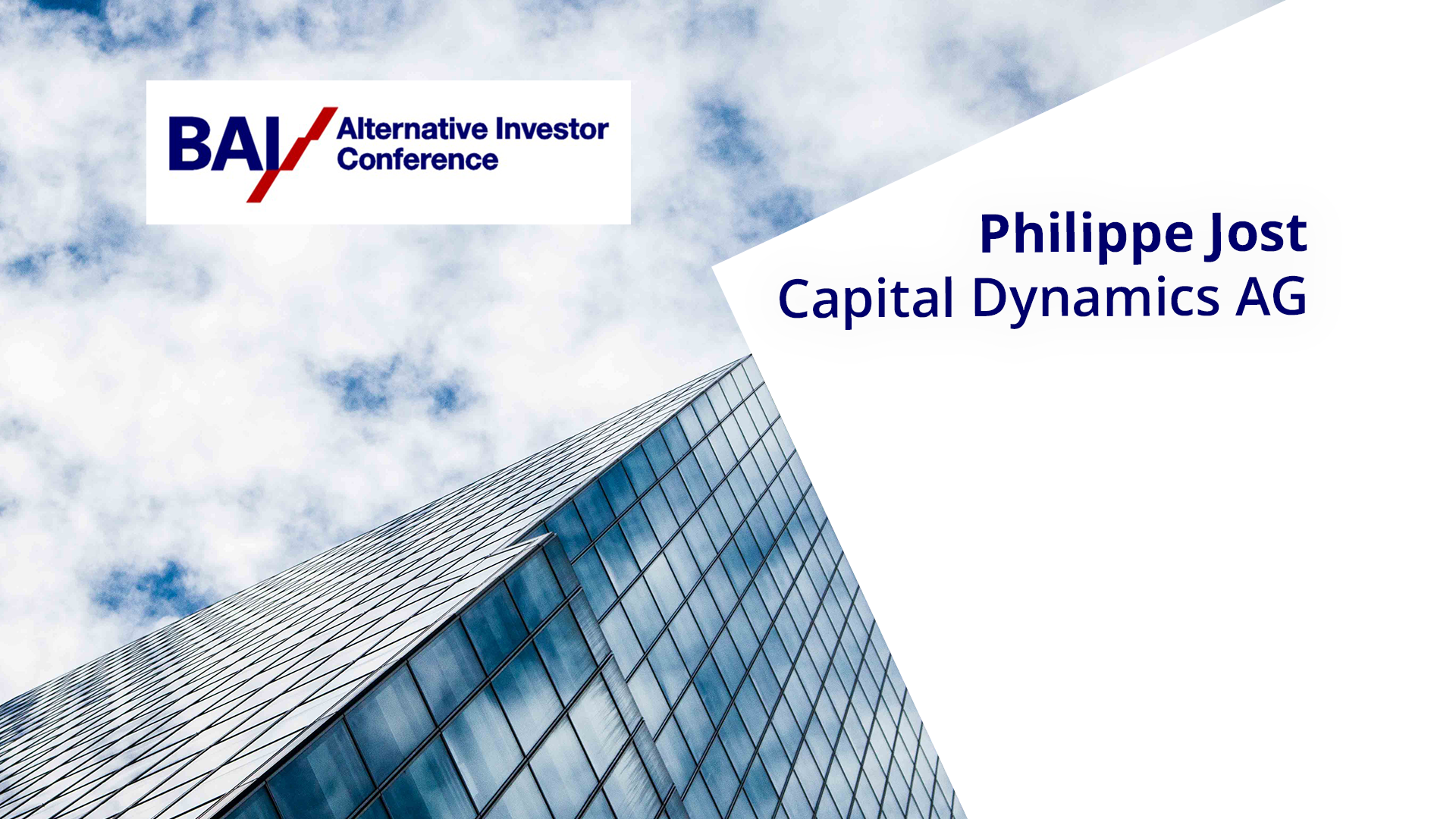 Read more about the article BAI/AIC 2019 – Philippe Jost – Capital Dynamics AG
