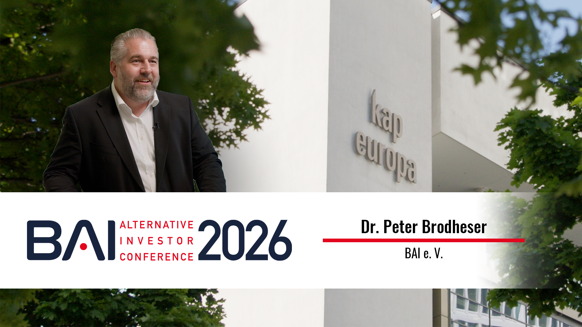 Mehr über den Artikel erfahren AIC 2026 – Dr. Peter Brodehser